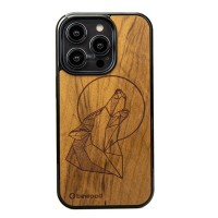 Apple iPhone 15 Pro Wolf Imbuia Bewood Wood Case