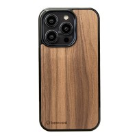 Apple iPhone 15 Pro American Walnut Bewood Wood Case