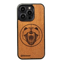 Apple iPhone 15 Pro Bear Merbau Bewood Wood Case