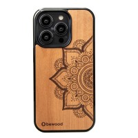 Apple iPhone 15 Pro Mandala Apple Tree Bewood Wood Case