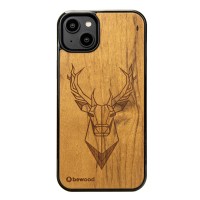Apple iPhone 15 Plus Deer Imbuia Bewood Wood Case