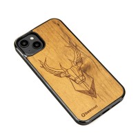 Apple iPhone 15 Plus Deer Imbuia Bewood Wood Case