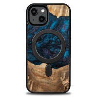 Etui Bewood Unique do iPhone 15 - Planets Neptun z MagSafe