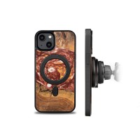 Bewood Resin Case - iPhone 15 - Planets - Mars - MagSafe