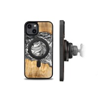 Etui Bewood Unique do iPhone 15 - 4 Żywioły Ziemia z MagSafe