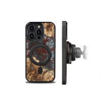 Bewood Resin Case - iPhone 15 Pro - Planets - Pluto - MagSafe