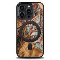 Bewood Resin Case - iPhone 15 Pro - Planets - Jupiter - MagSafe