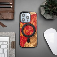 Bewood Resin Case - iPhone 15 Pro - Neons - Paris - MagSafe
