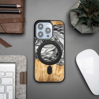 Bewood Resin Case - iPhone 15 Pro - 4 Elements - Earth - MagSafe