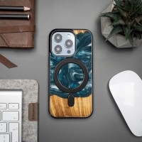 Etui Bewood Unique do iPhone 15 Pro - 4 Żywioły - Powietrze z MagSafe