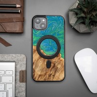 Bewood Resin Case - iPhone 15 Plus - Neons - Tokyo - MagSafe