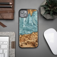 Bewood Resin Case - iPhone 15 Plus - Planets - Uranus