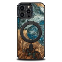 Bewood Resin Case - iPhone 15 Pro Max - Planets - Earth - MagSafe