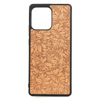 Drewniane Etui Bewood Motorola Edge 40 Pro LIŚCIE JABŁOŃ