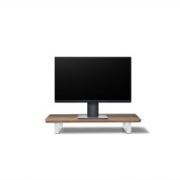 Monitor Stand Desk Shelf Bewood - White - Walnut - Short