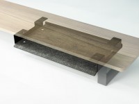 Bewood Modular Shelf - Steel - White