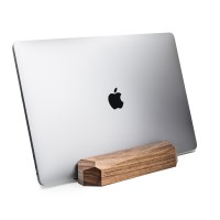 Bewood Laptop Stand - Geometric - Single - Walnut