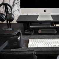 Felt Desk Mat - Size M - Dark