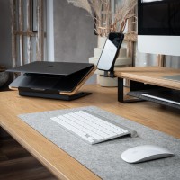 Felt Desk Mat - Size S - Light