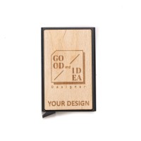 Personalizowane etui na karty Black - Twoje Logo - Zaprojektuj