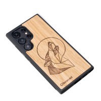 Samsung Galaxy S24 Ultra Wolf Oak Bewood Wood Case