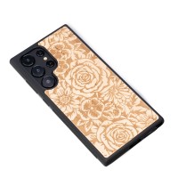 Samsung Galaxy S24 Ultra Roses Anigre Bewood Wood Case