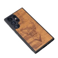 Drewniane Etui Bewood na Samsung Galaxy S24 Ultra JELEŃ IMBUIA