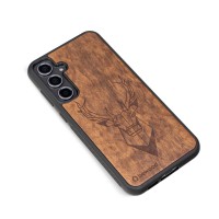 Samsung Galaxy S23 FE Deer Imbuia Bewood Wood Case