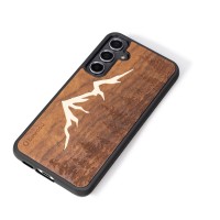 Samsung Galaxy S23 FE Mountains Imbuia Bewood Wood Case