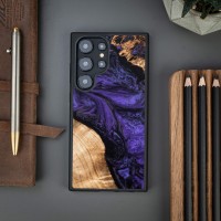 Etui Bewood Unique na Samsung Galaxy S24 Ultra - Violet