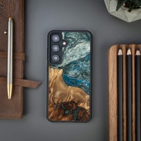 Bewood Resin Case - Samsung Galaxy A55 5G - Planets - Earth