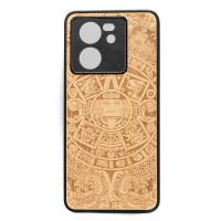 Drewniane Etui Bewood na Xiaomi 13T / 13T Pro KALENDARZ AZTECKI ANIEGRE