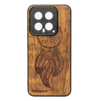 Drewniane Etui Bewood na Xiaomi 14 ŁAPACZ SNÓW IMBUIA