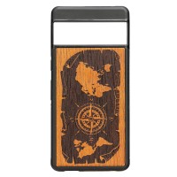 Google Pixel 7 Pro Compass Merbau Bewood Wood Case