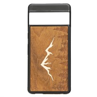 Google Pixel 7 Pro Mountains Imbuia Bewood Wood Case