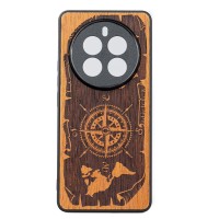 mini: Realme 12 Pro / 12 Pro Plus Compass Merbau Bewood Wood Case (1)
