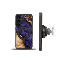 Bewood Resin Case - Samsung Galaxy S24 - Violet - MagSafe