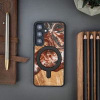 Etui Bewood Unique na Samsung Galaxy S24 - Planets - Wenus z MagSafe