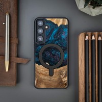 Bewood Resin Case - Samsung Galaxy S24 Plus - Planets - Neptune - MagSafe