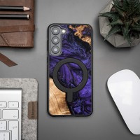 Bewood Resin Case - Samsung Galaxy S23 Plus - Violet - MagSafe