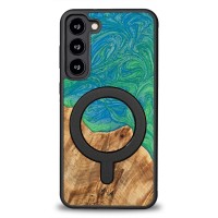 Etui Bewood Unique na Samsung Galaxy S23 Plus - Neons - Tokyo z MagSafe