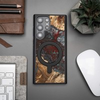 Bewood Resin Case - Samsung Galaxy S23 Ultra - Planets - Pluto - MagSafe