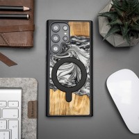 Bewood Resin Case - Samsung Galaxy S23 Ultra - 4 Elements - Earth - MagSafe