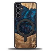 Etui Bewood Unique na Samsung Galaxy S23 FE - Planets - Neptun z MagSafe
