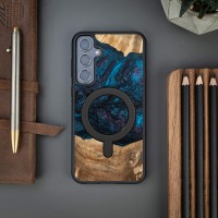 Bewood Resin Case - Samsung Galaxy S23 FE - Planets - Neptune - MagSafe