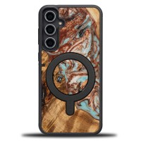 Etui Bewood Unique na Samsung Galaxy S23 FE - Planets - Jowisz z MagSafe