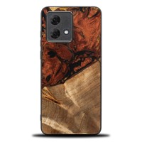 Etui Bewood Unique do Motorola G84 5G - 4 Żywioły - Ogień