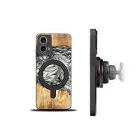 Bewood Resin Case for Motorola G34 5G - 4 Elements - Earth with MagSafe