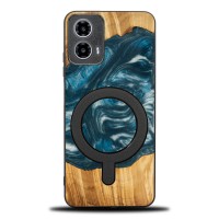 Etui Bewood Unique do Motorola G34 5G - 4 Żywioły - Powietrze z MagSafe