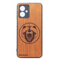 Motorola G54 5G Bear Merbau Bewood Wood Case